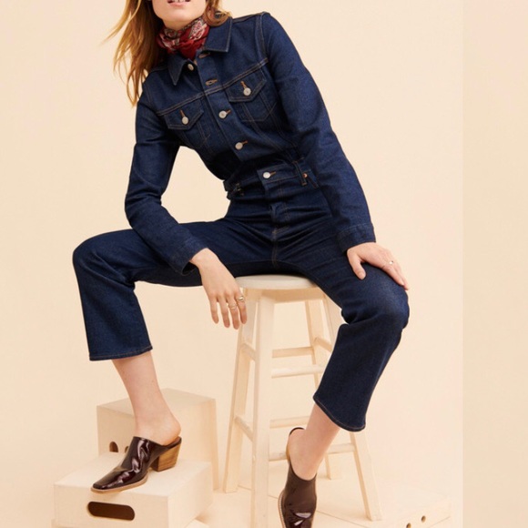 Levi's Pants - NWT Levi’s Kick Flare Denim Jumpsuit Small